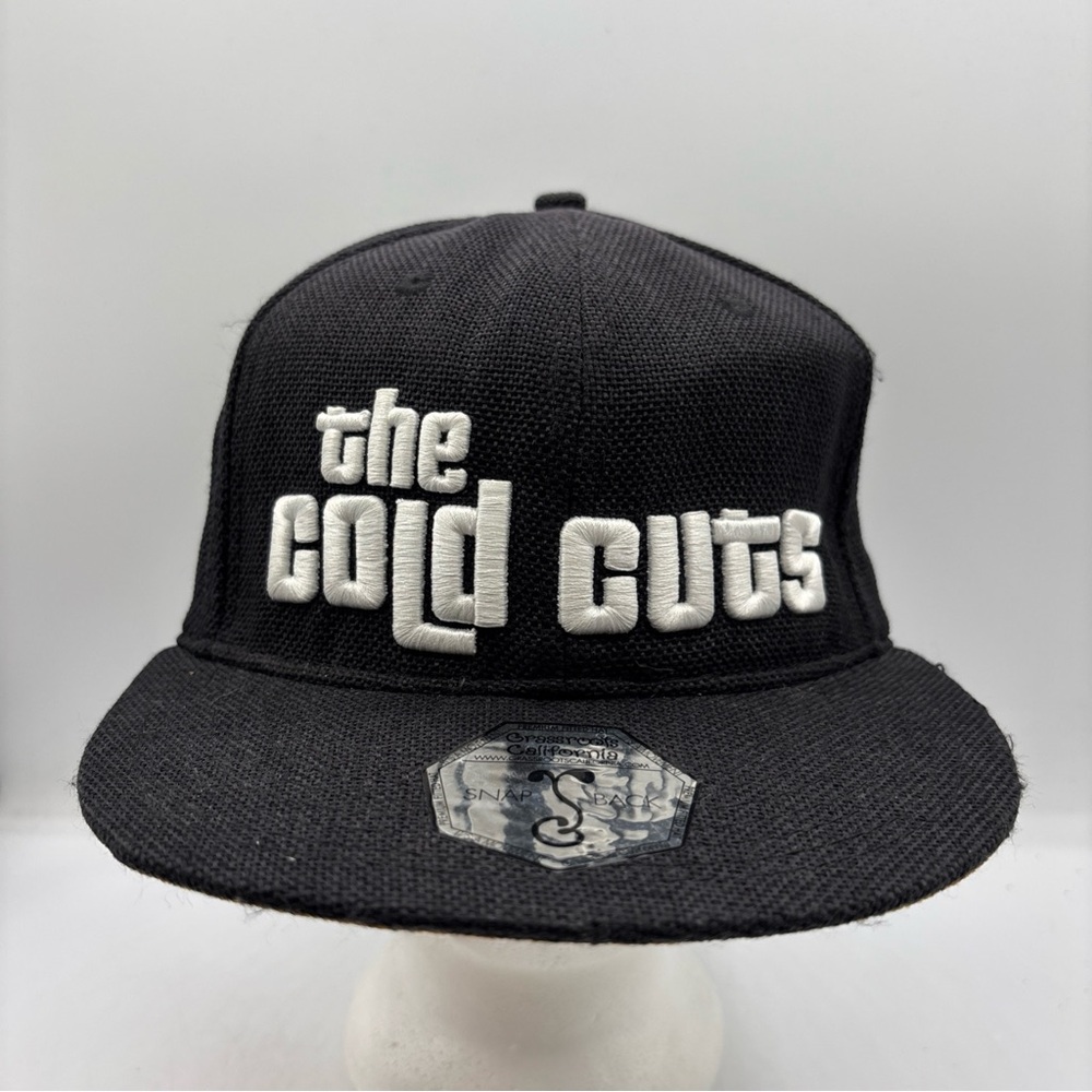 Grassroots California Rare The Cold Cuts 420 Limited Edition Black SnapBack‎ Hat